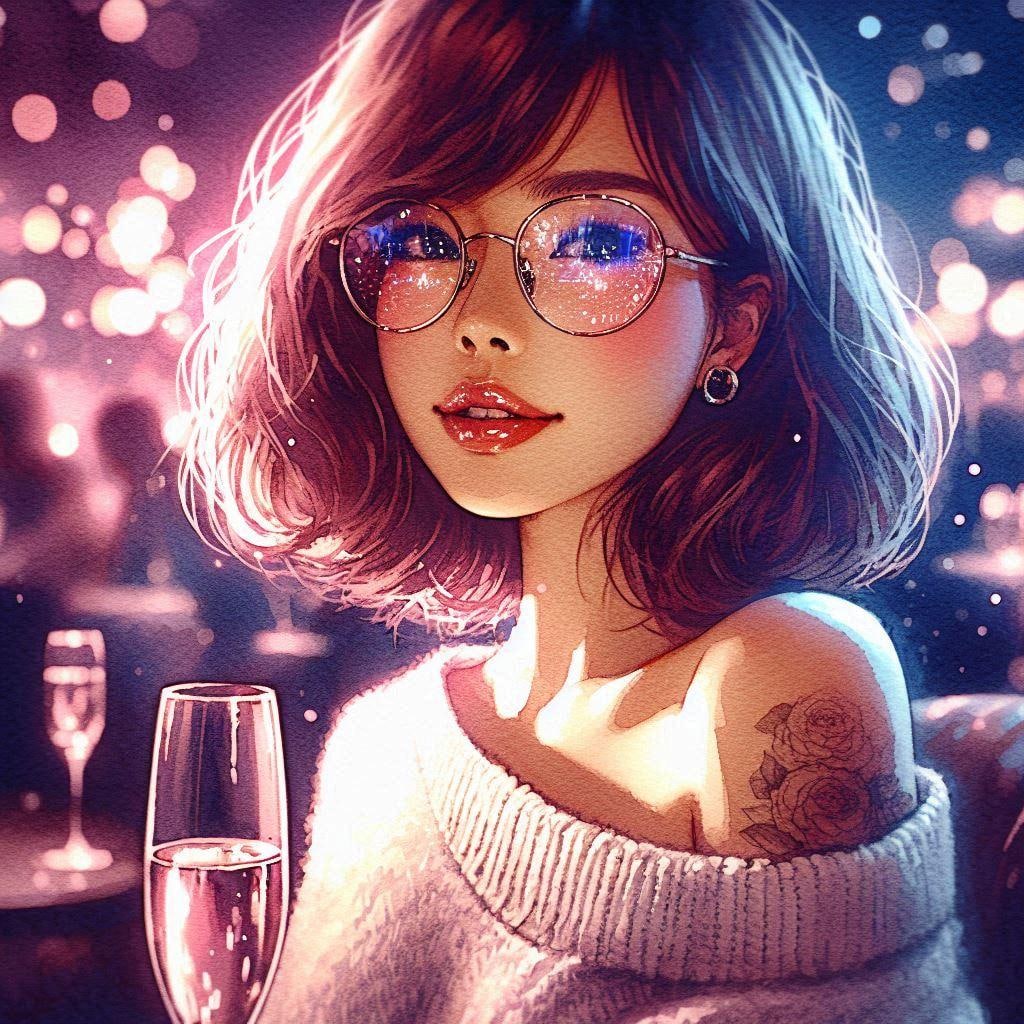 シャンパンといつもの