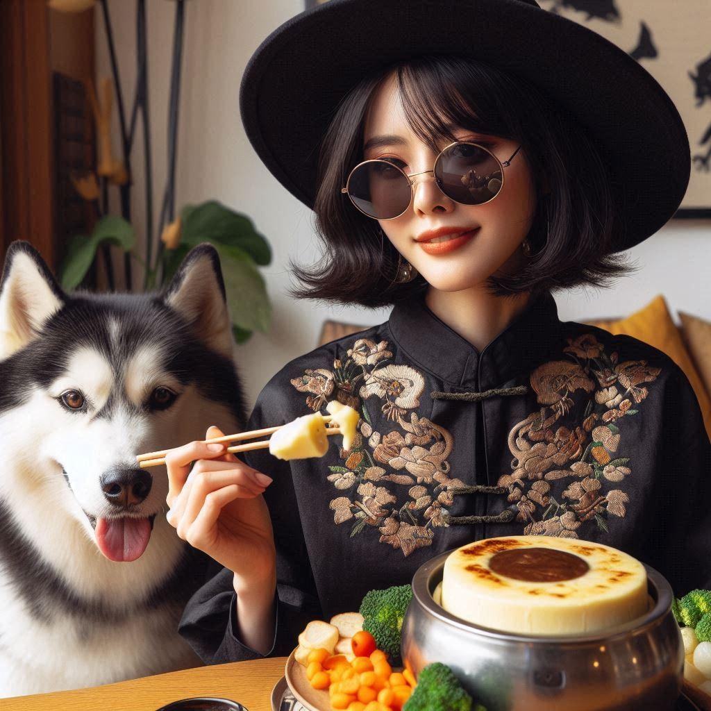 野菜たっぷりチーズフォンデュ