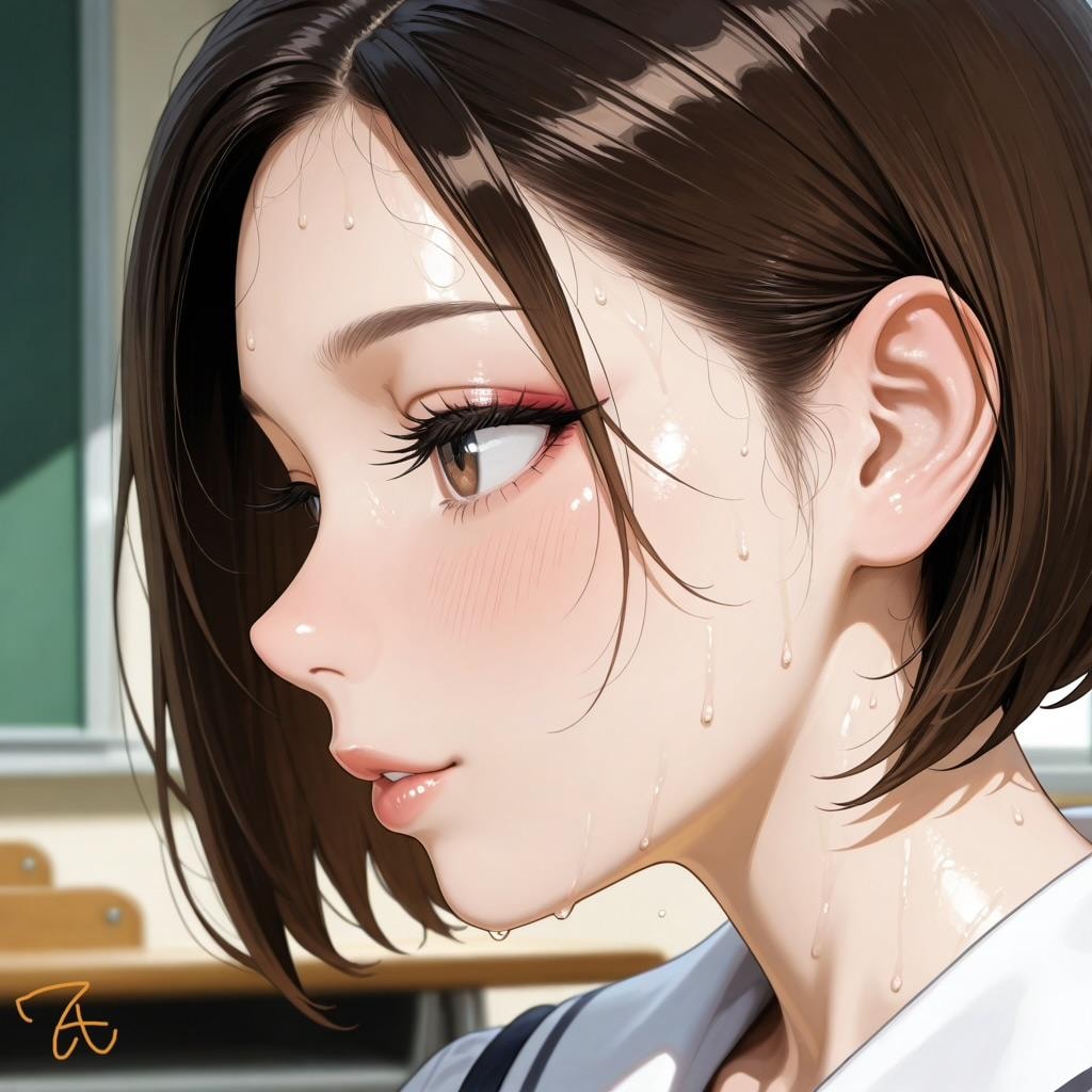 横顔