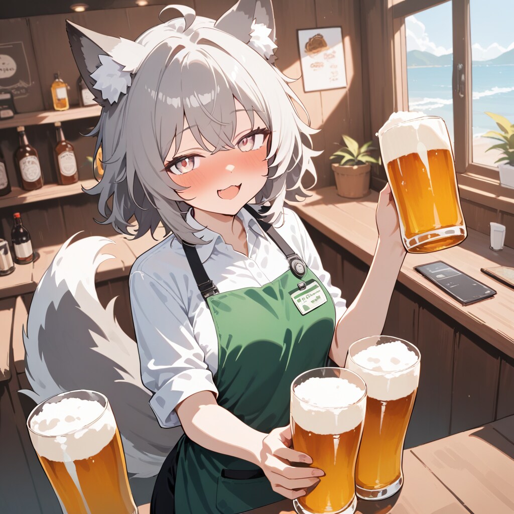 にゃー！（オオカミです）