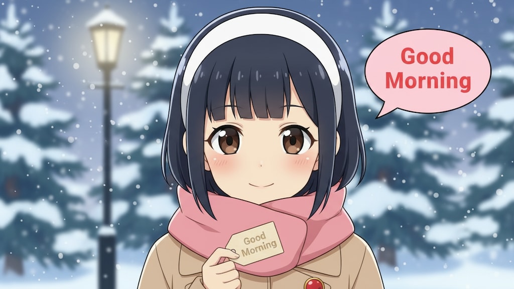 おはよう　初めての投稿