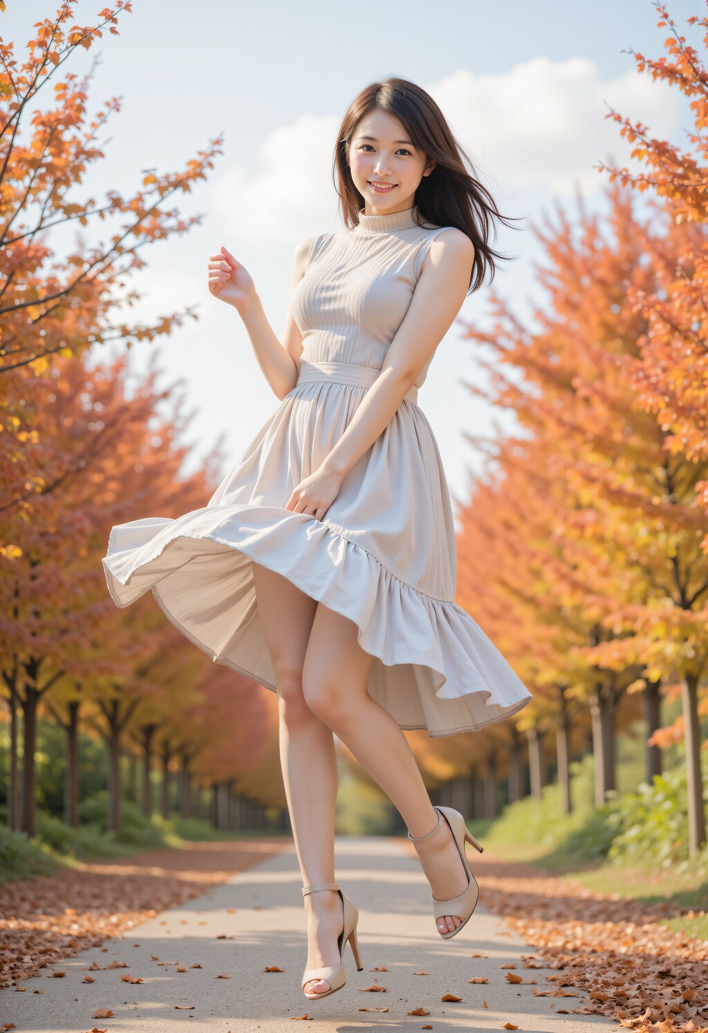 ドレスでジャンプ 2