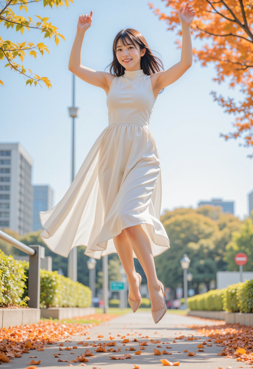 ドレスでジャンプ 2