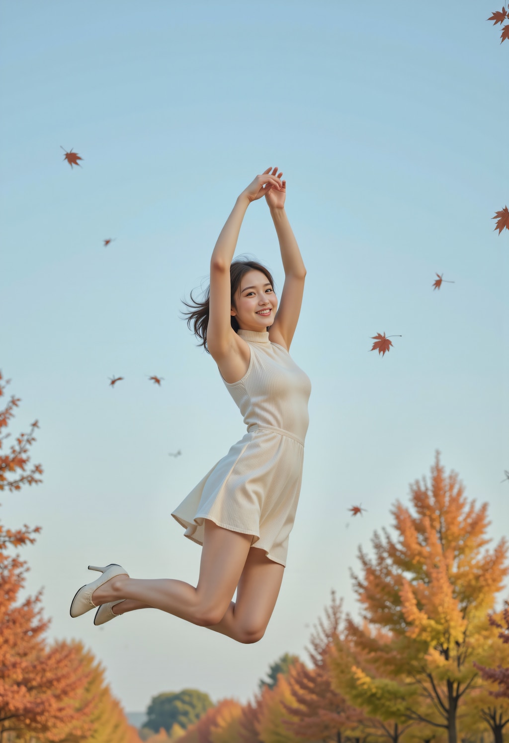 ドレスでジャンプ 2