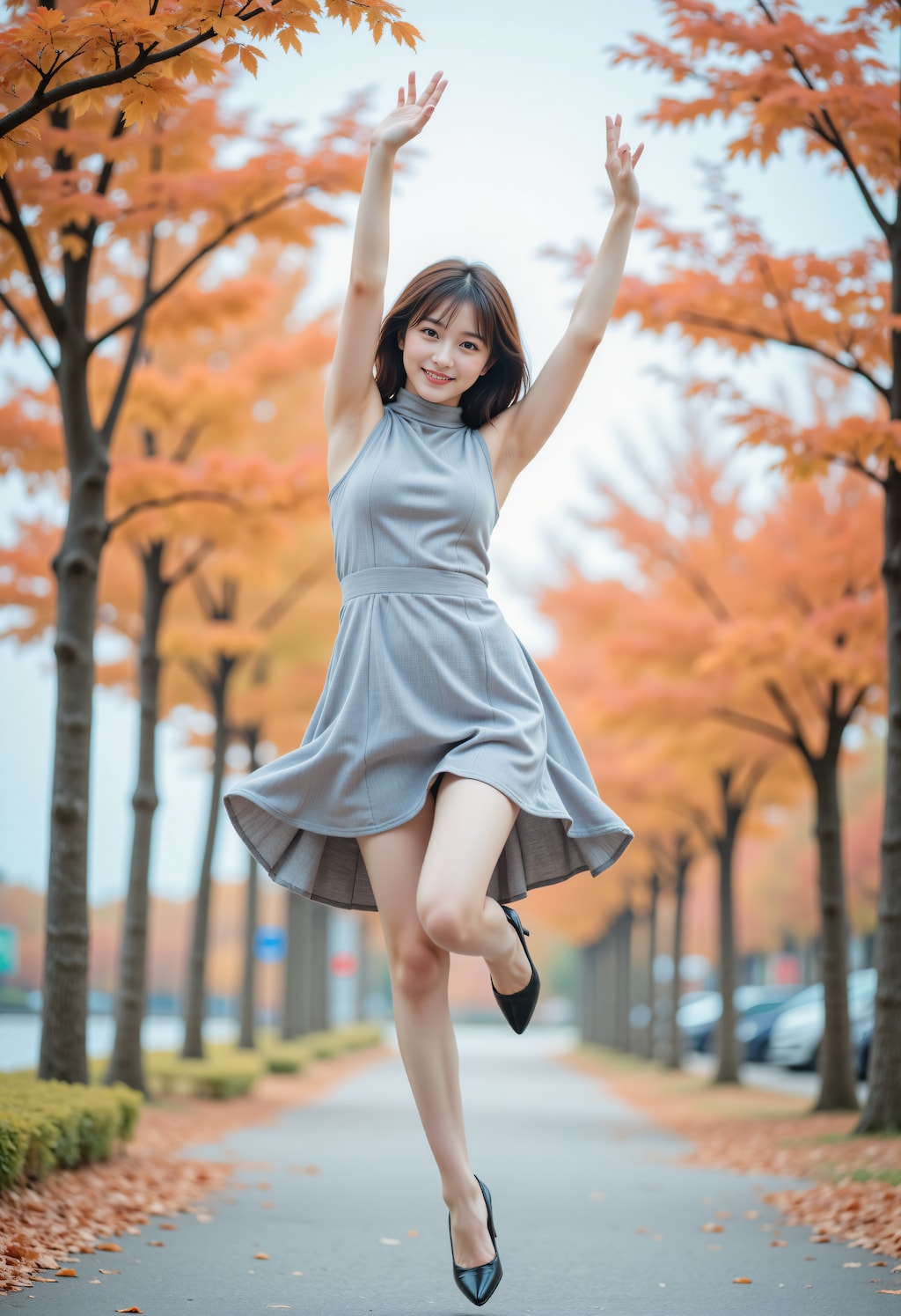 ドレスでジャンプ 2