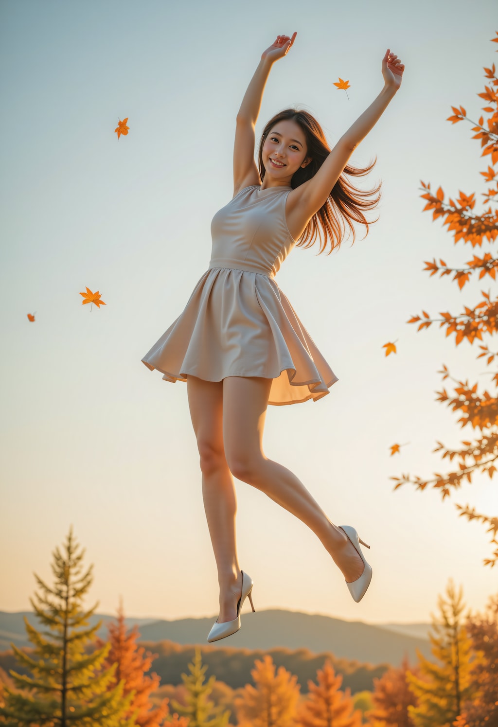 ドレスでジャンプ 2