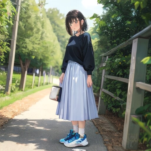 照れやな彼女