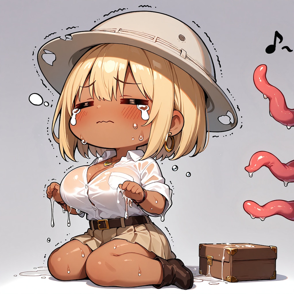短髪ギャルちゃん危機一髪