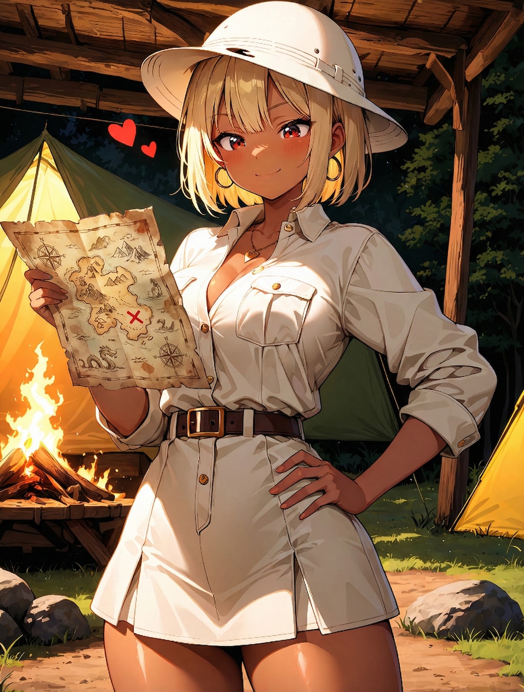 短髪ギャルちゃん危機一髪