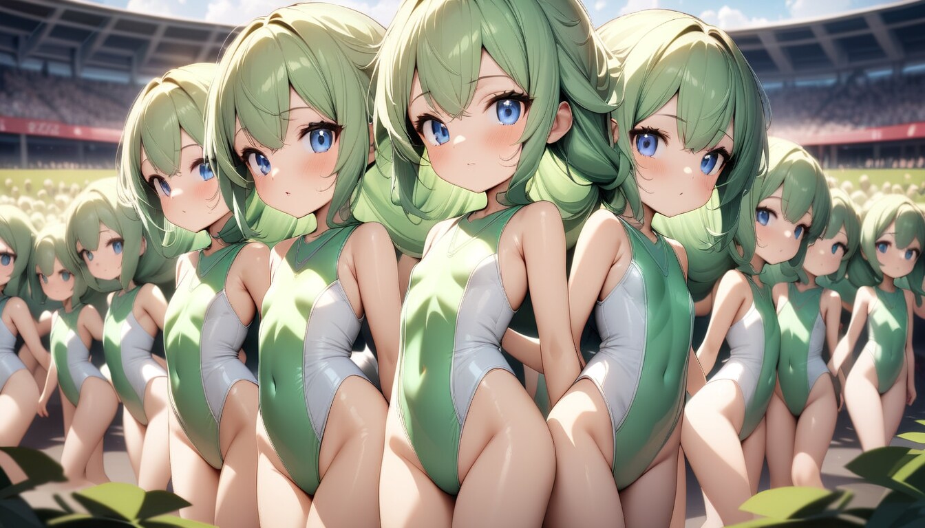 パドックに入り切らないRA5