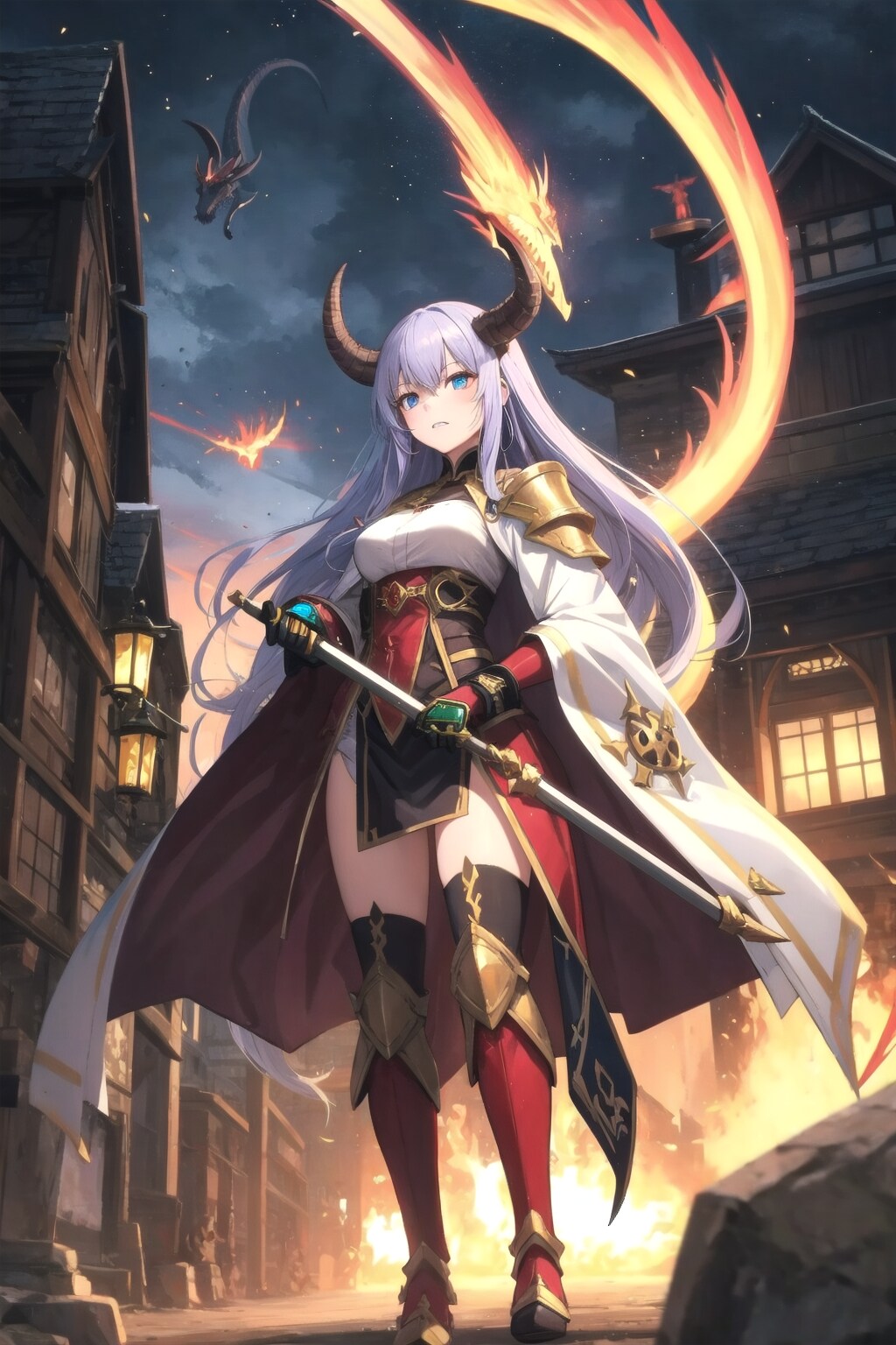 竜魔大戦7 白い塔の叛乱 | の人気AIイラスト・グラビア