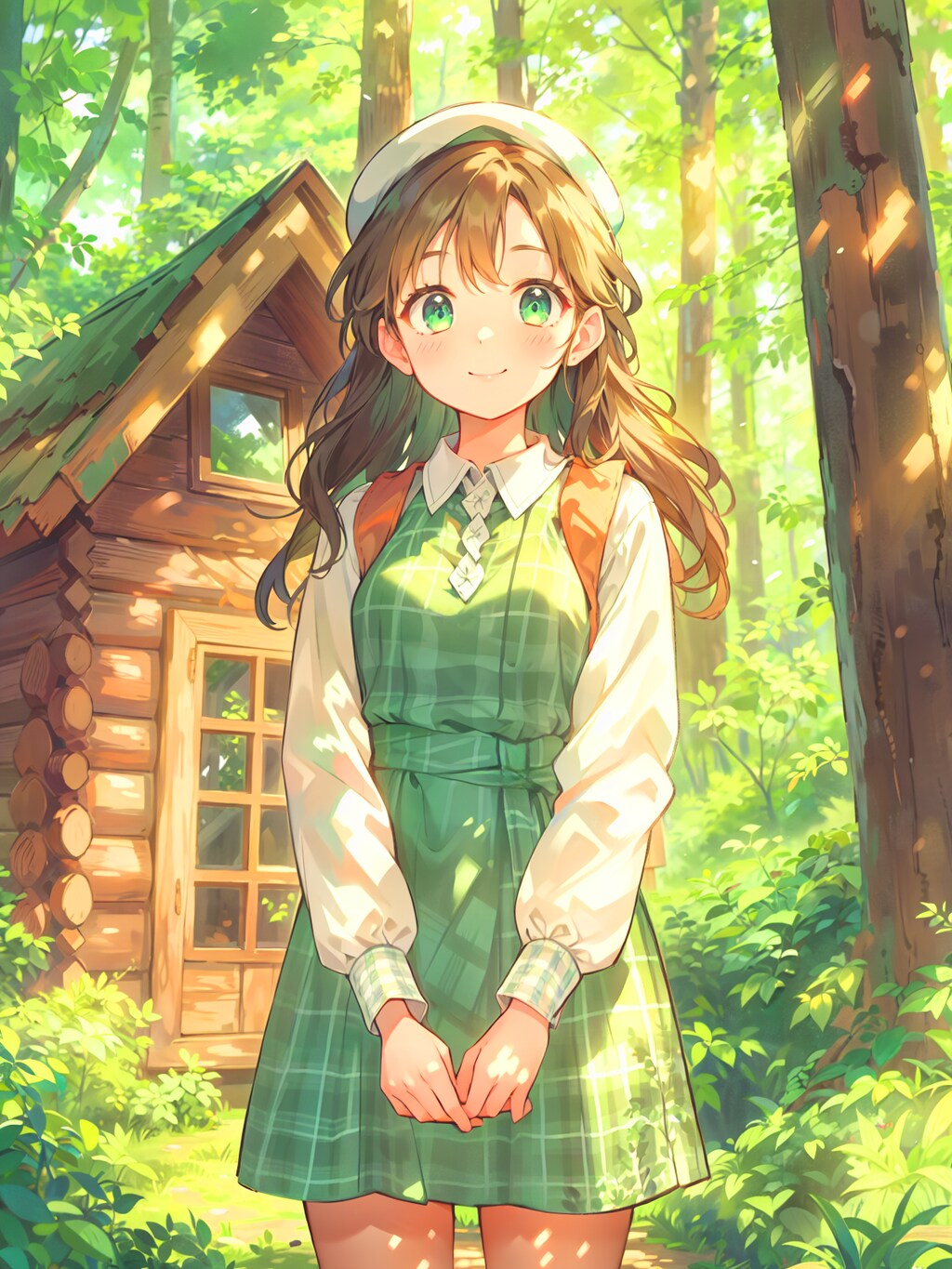 憩いの森ガール