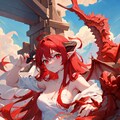 紅蓮の姫とドラゴン 5枚目
