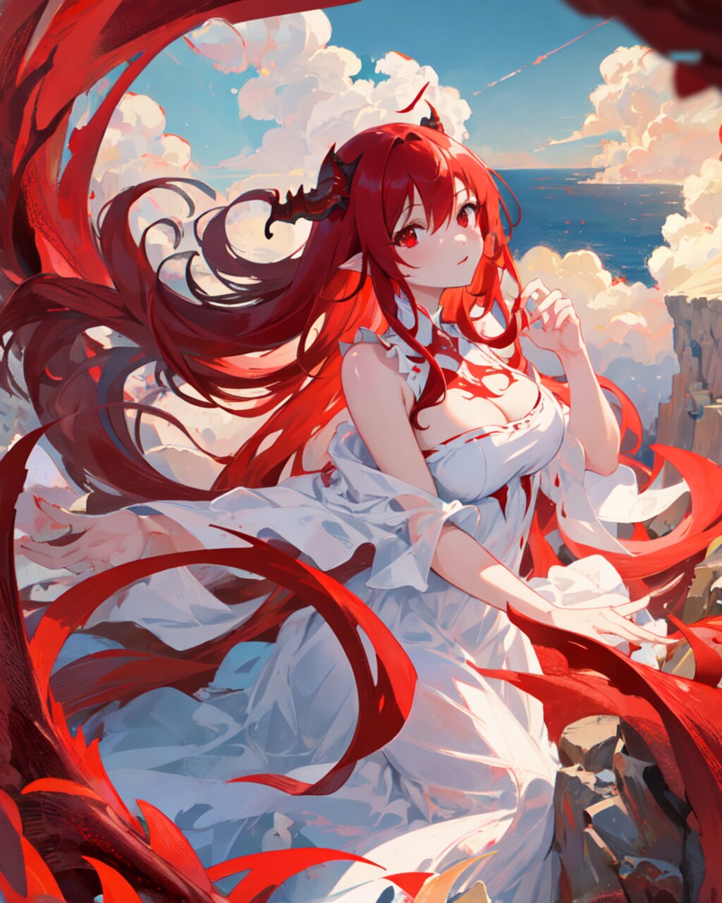 紅蓮の姫とドラゴン