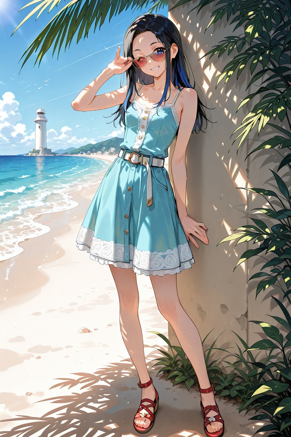 【企画：理想の夏コーデ・サングラス】今回は露出低めで