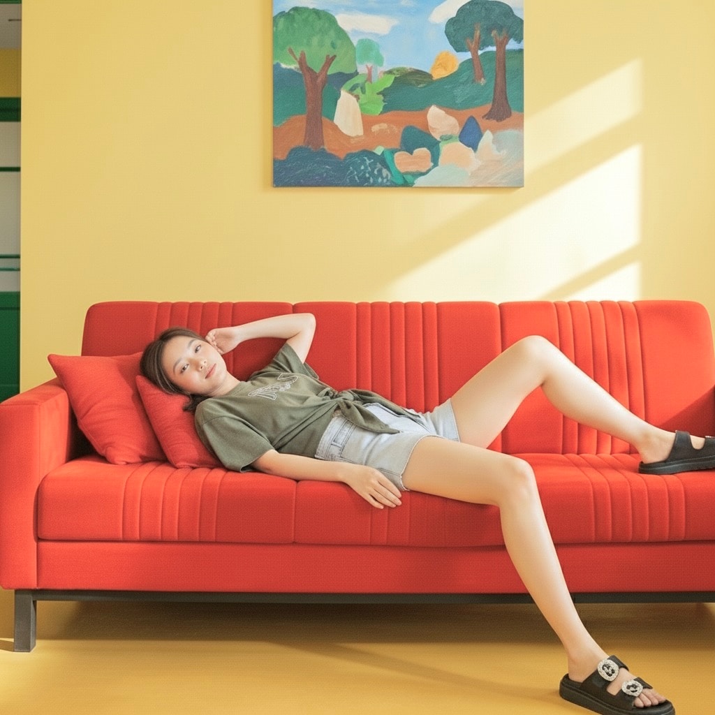 ちょっとバルテュス風？