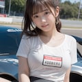 レース観戦に来た女の子 2 10枚目