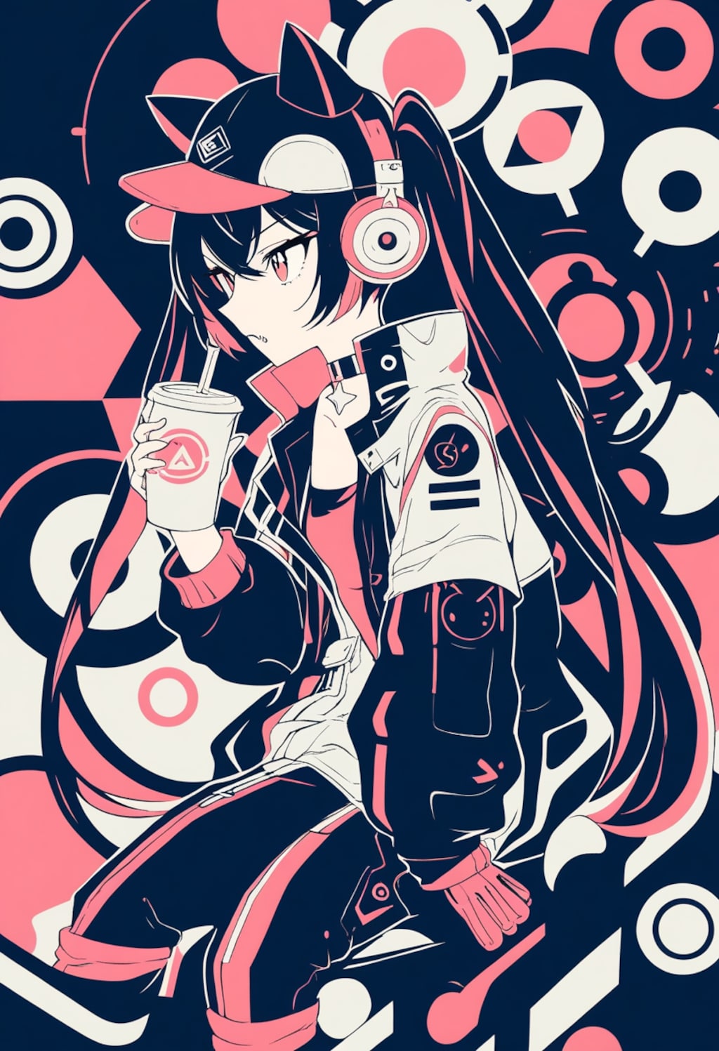 原色グラフィック・ノイズ - Bold Pop Graphic -