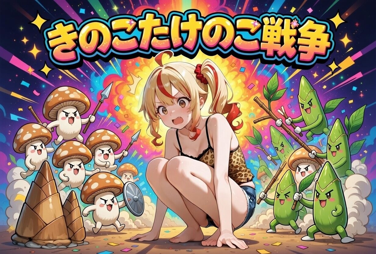 そしてきのこたけのこ戦争