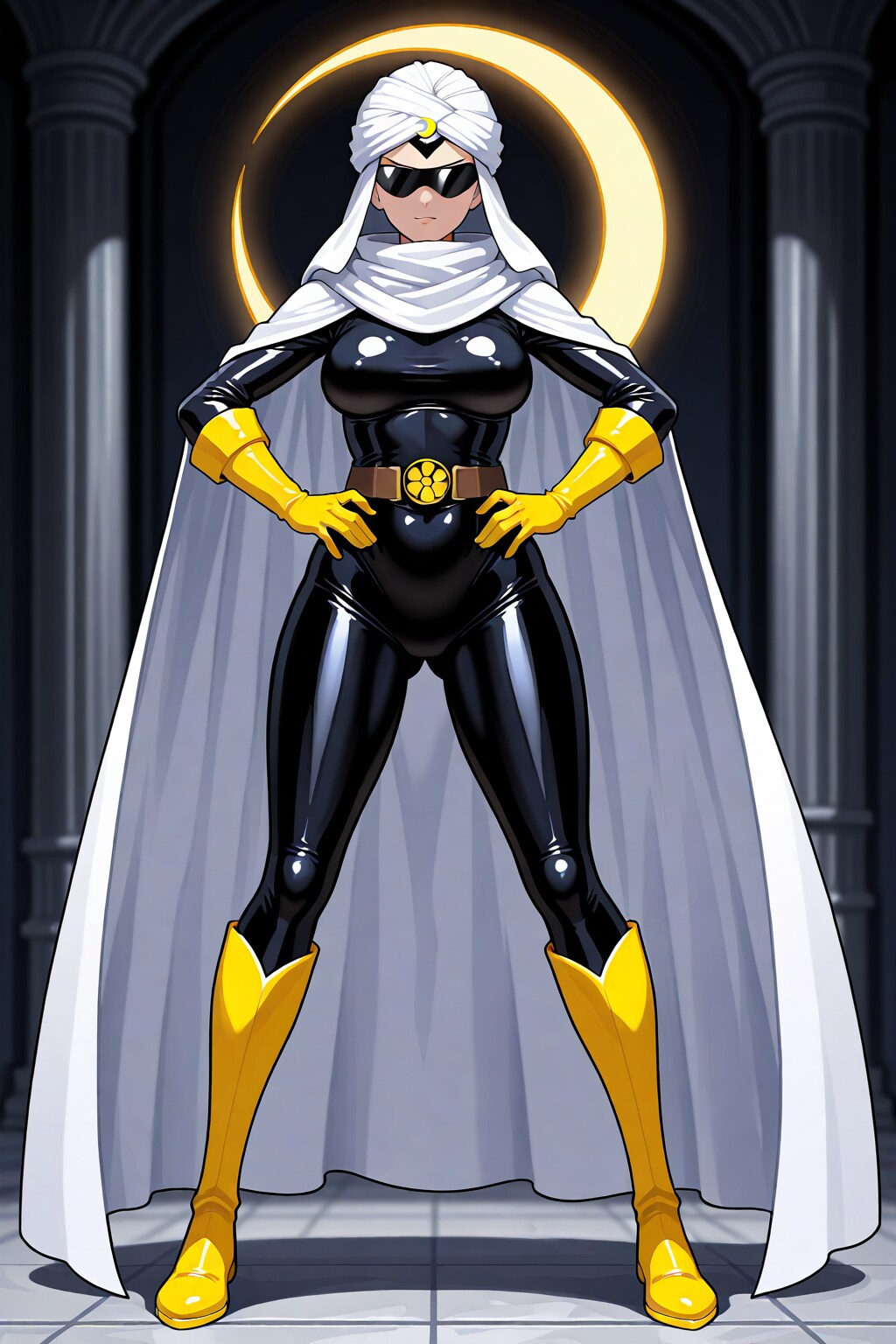 おかしいな月光仮面の女性版のはずなのになぜスーツが黒になる？