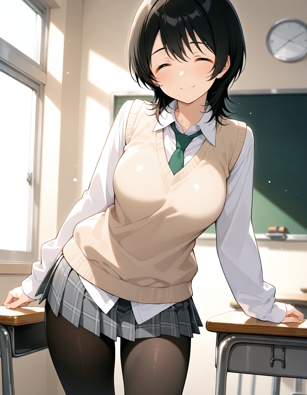 シャツ出し・シャツなしセーターベスト