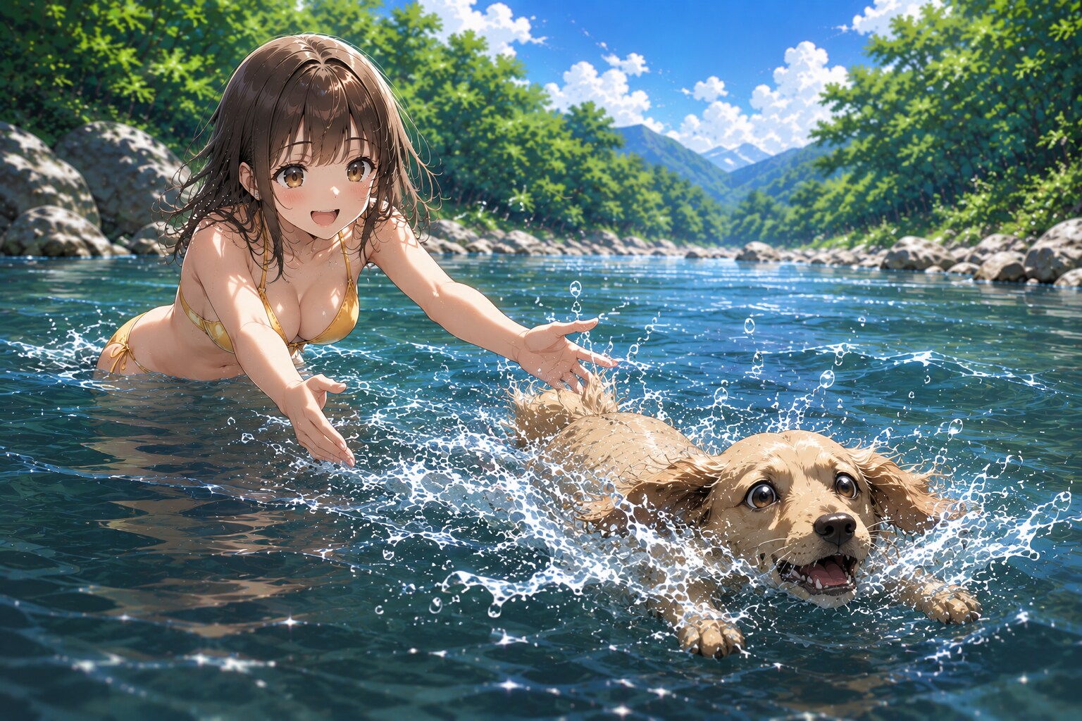 ほら行ってこい