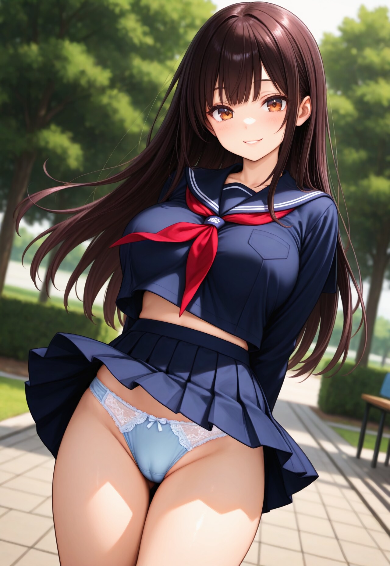 1008（紺のセーラー服）
