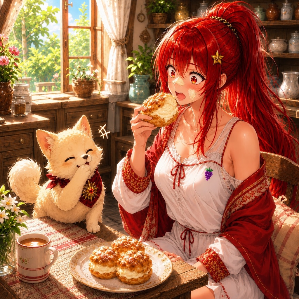 シュークリームの日( ˶ㅇ༥ㅇ˶)