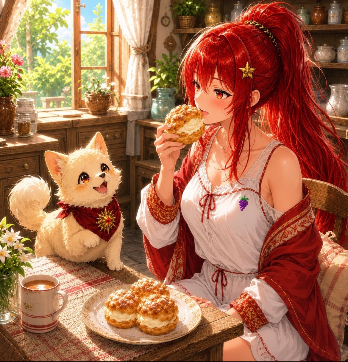 シュークリームの日( ˶ㅇ༥ㅇ˶)