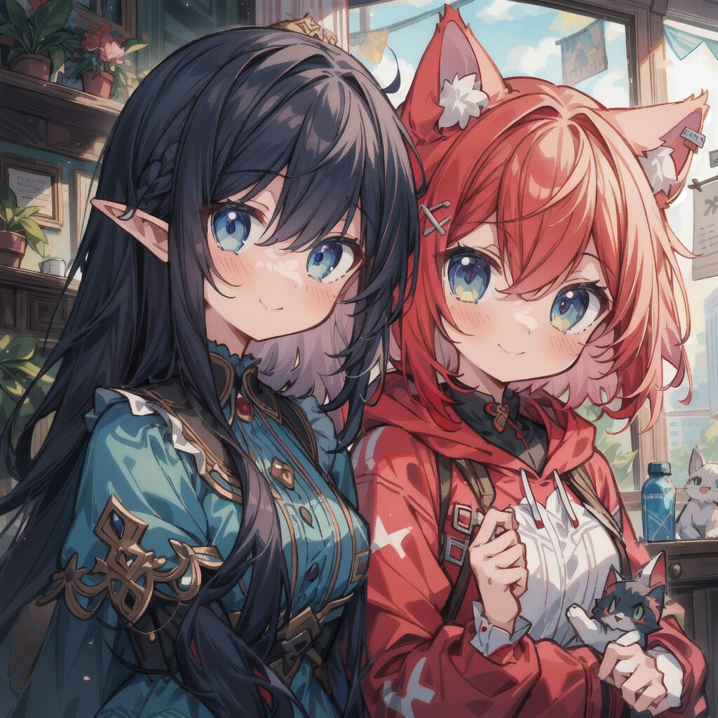 なかよしなふたり