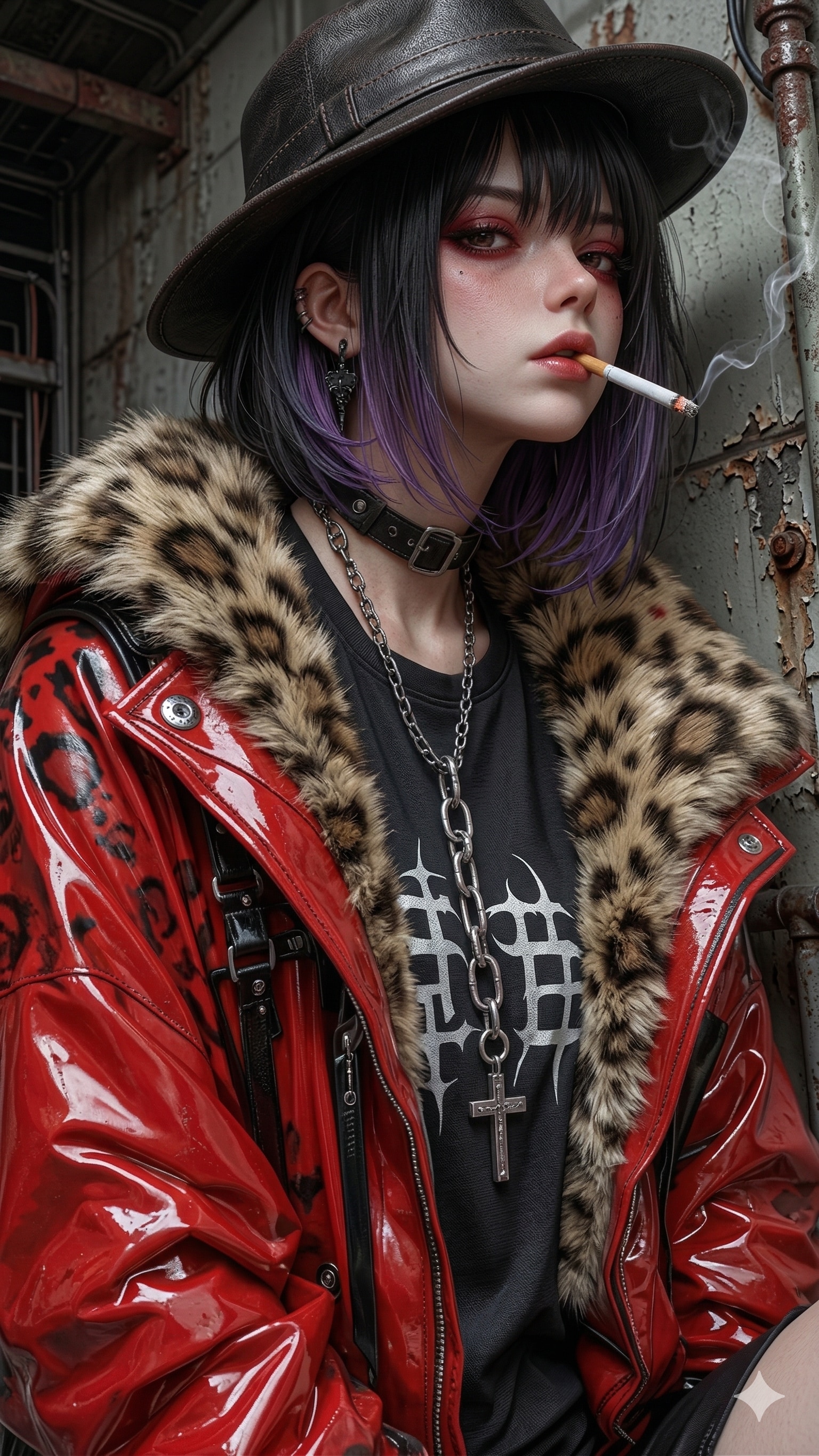 Flashy outfit? I actually dressed pretty low-key today. | の人気AIイラスト・グラビア