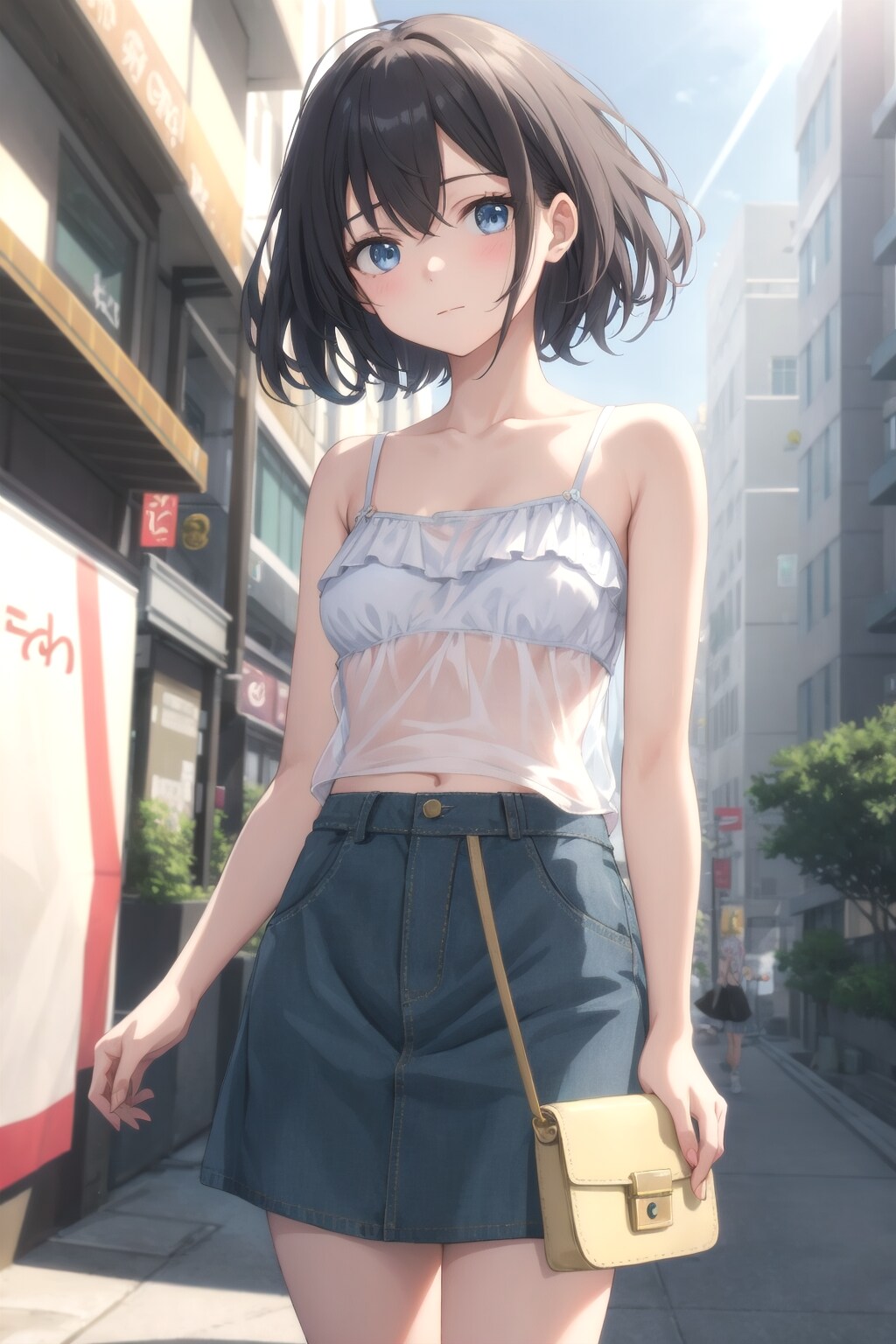 ４　メロイファッションの少女