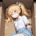 段ボール少女 2枚目