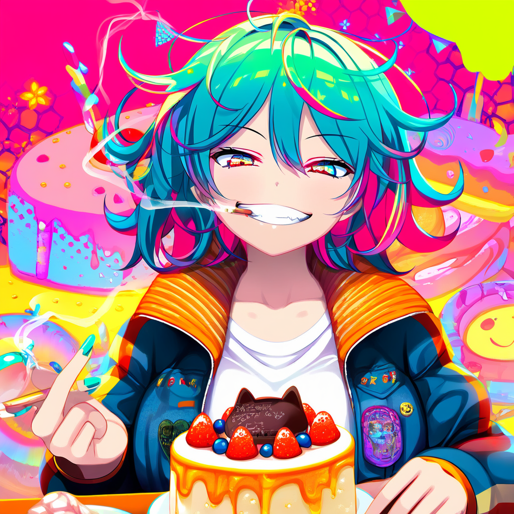 サイケ娘ちゃん　スイーツ