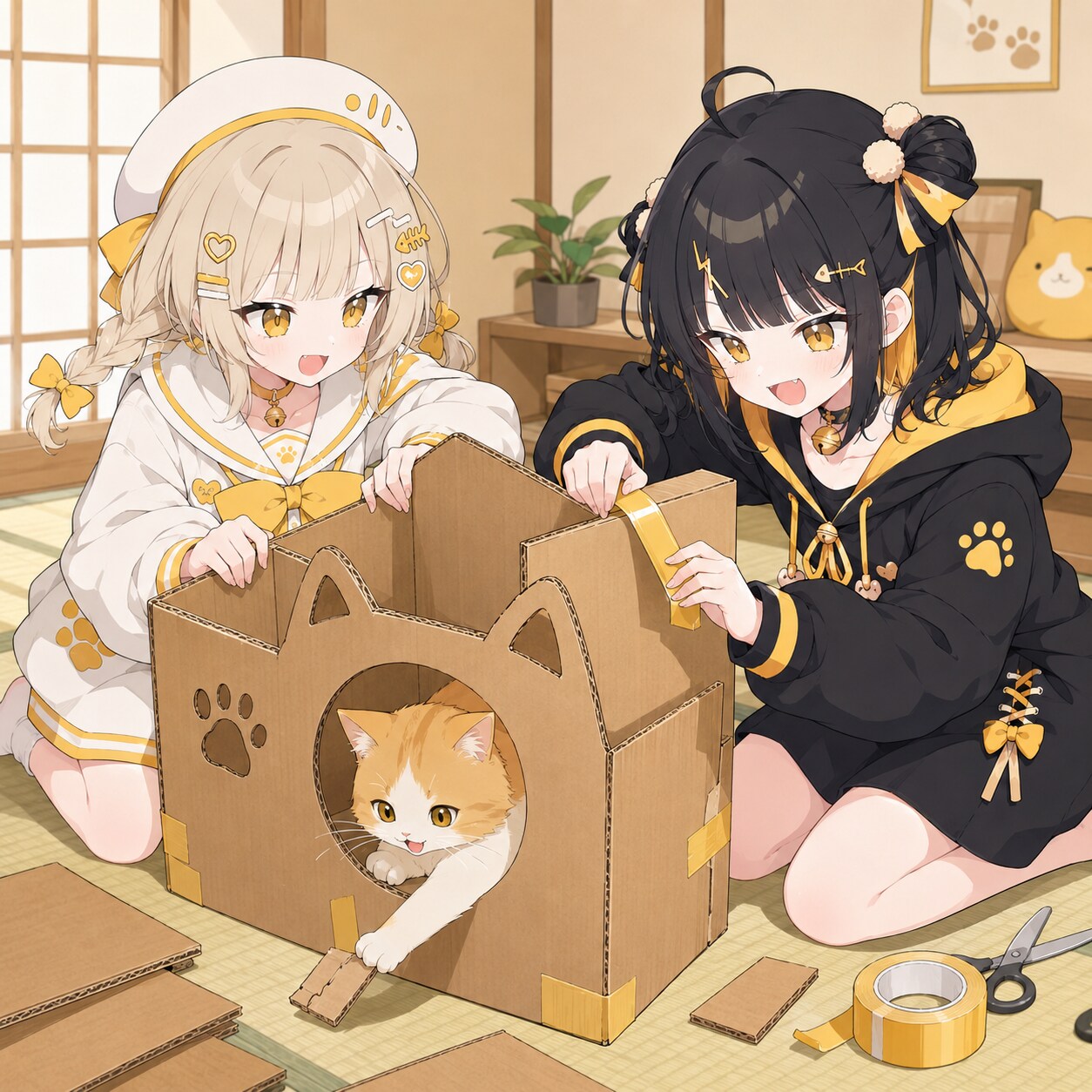 猫ちゃんのお家