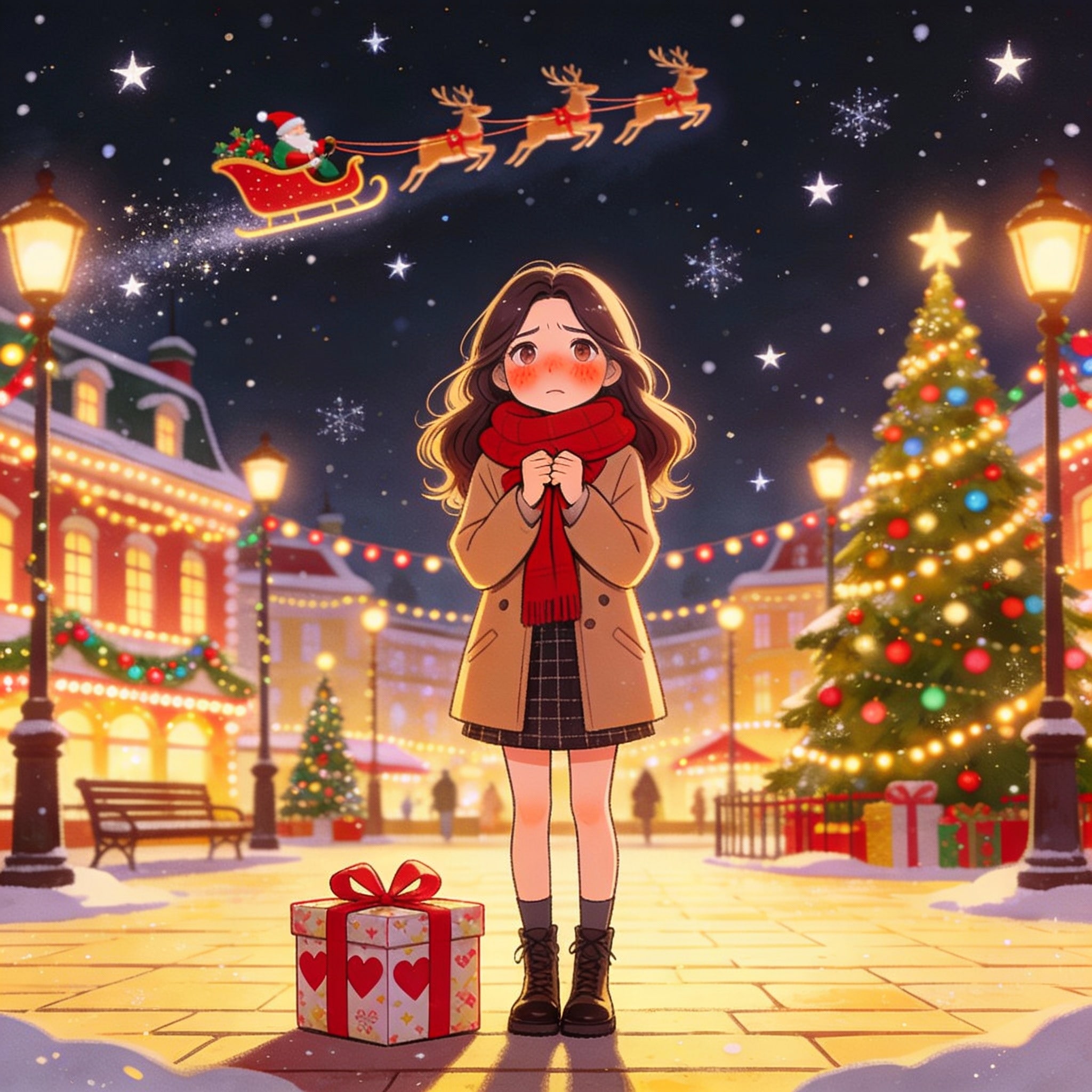 初めてのクリスマスデート | の人気AIイラスト・グラビア