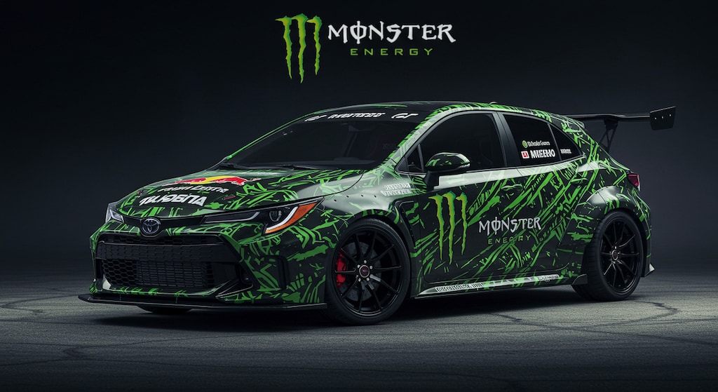 モンスターエナジーGRカローラ