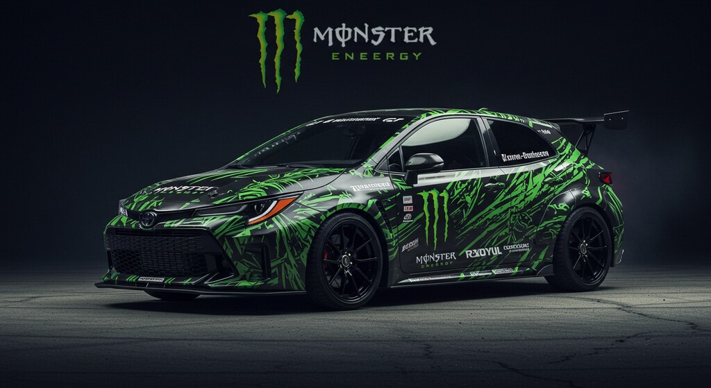 モンスターエナジーGRカローラ