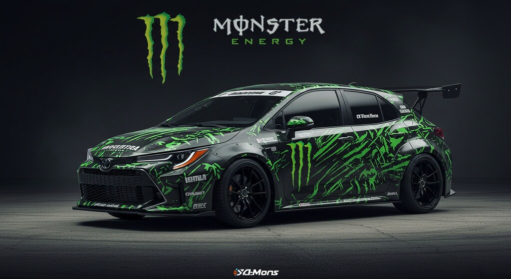 モンスターエナジーGRカローラ