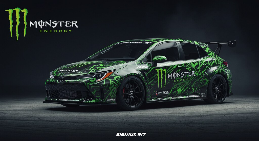 モンスターエナジーGRカローラ