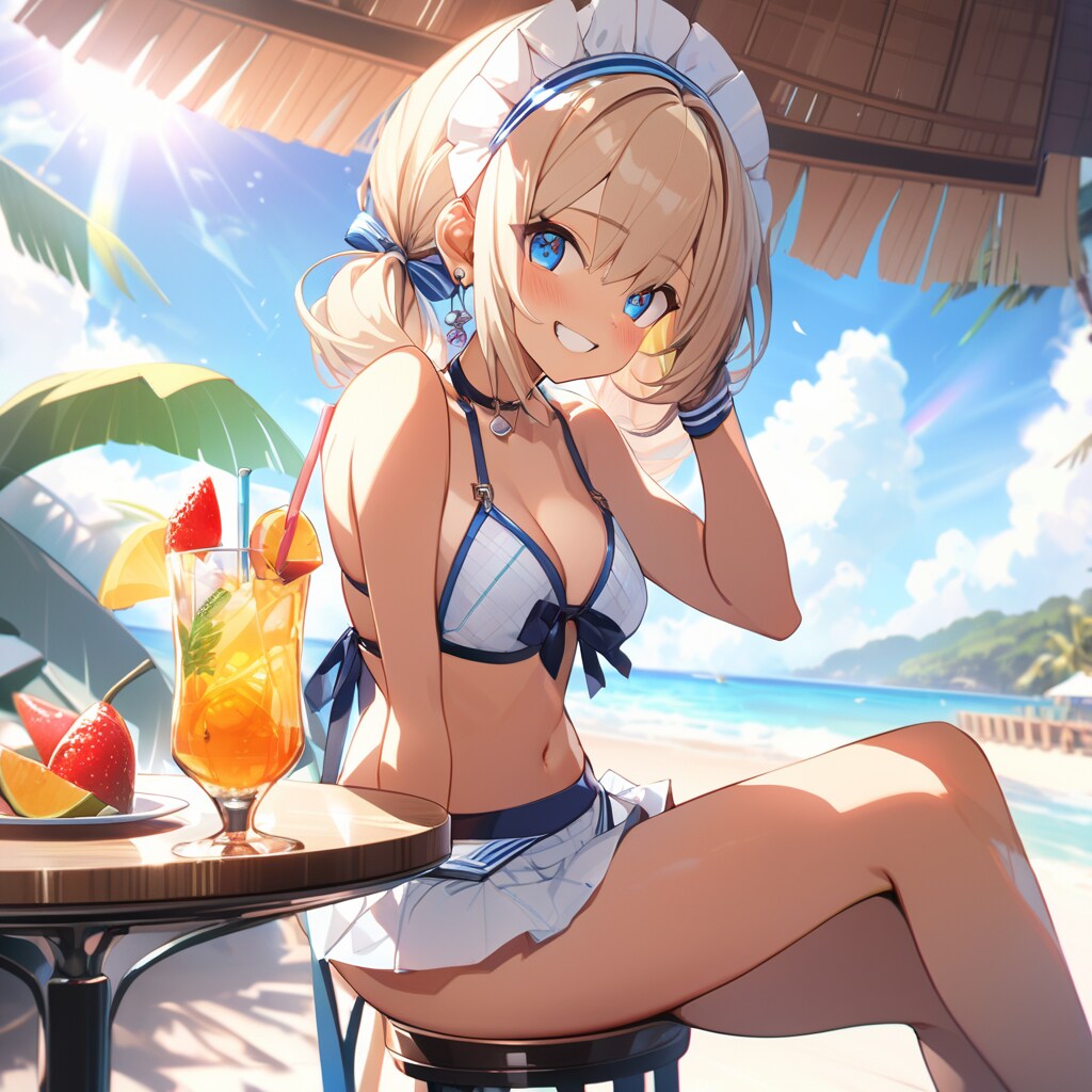 どうせお客さんいないんだし、一休みしてもいいでしょ？