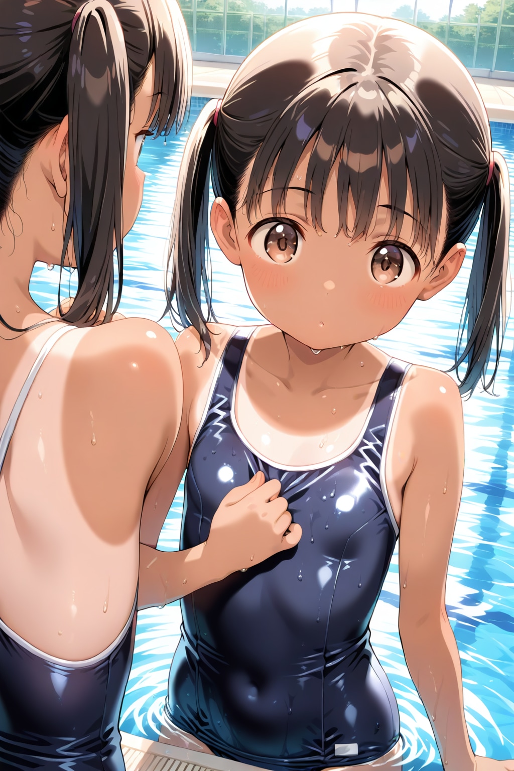 スク水美少女