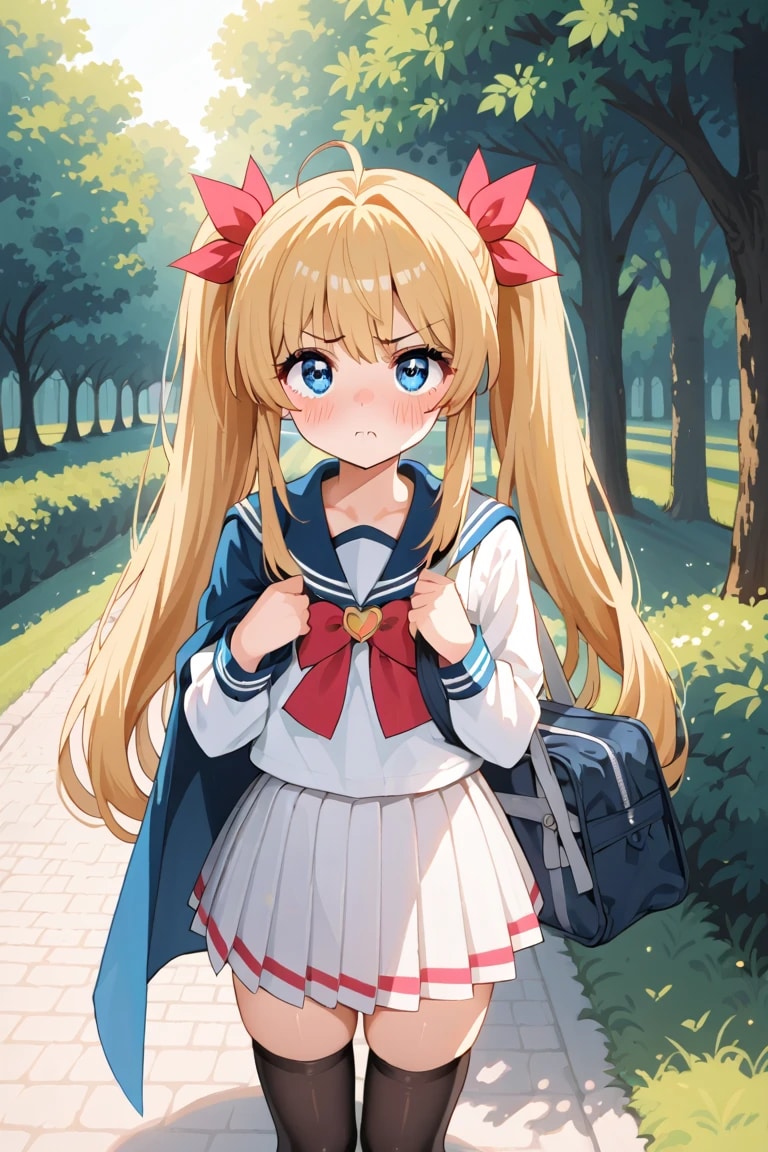 ぷにぷにツインテの莉奈ちゃん✧