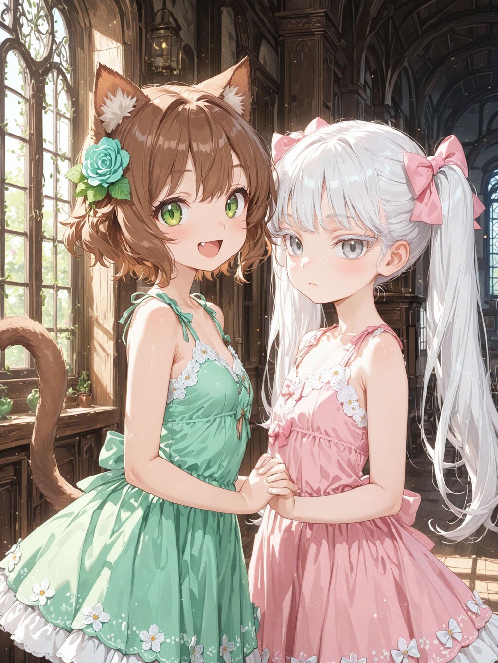 ガーリーなニーア＆エレーナ
