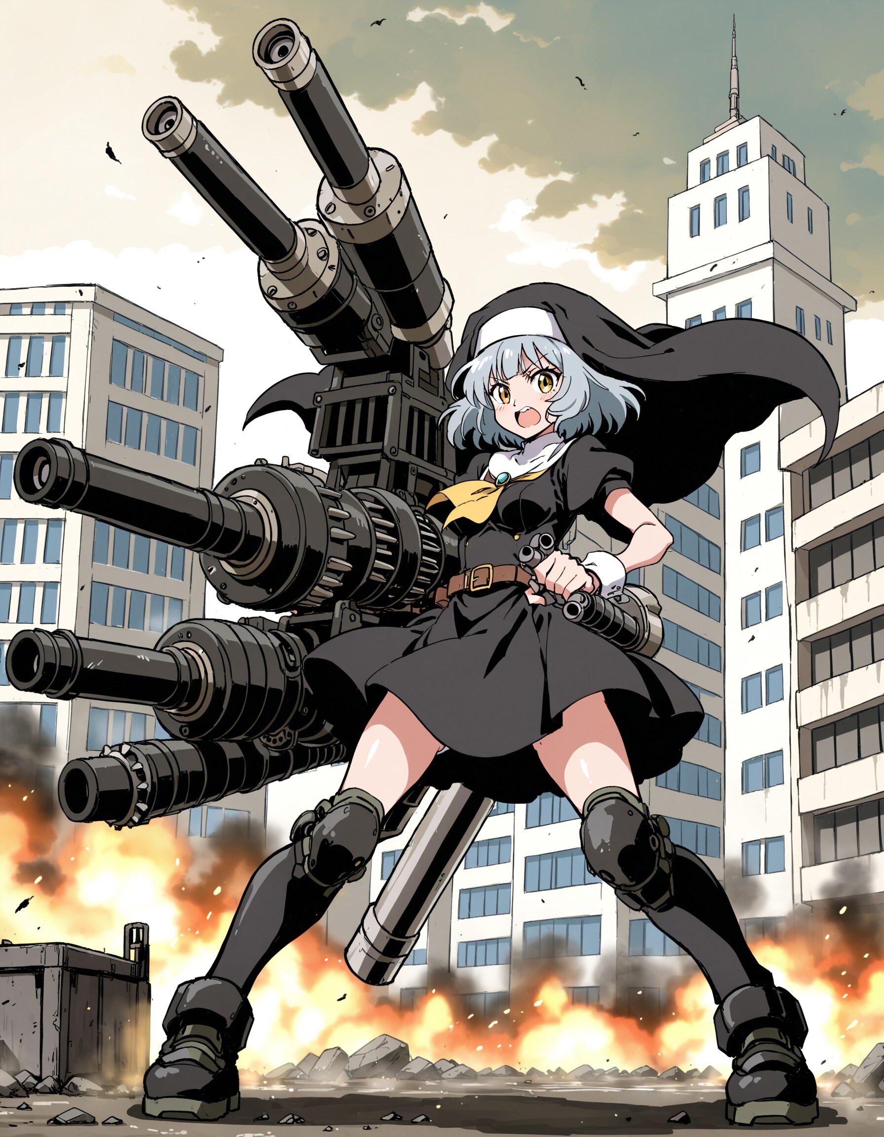 越夜隊104番隊切り込み隊長たぁ私のことだ！ | の人気AIイラスト・グラビア