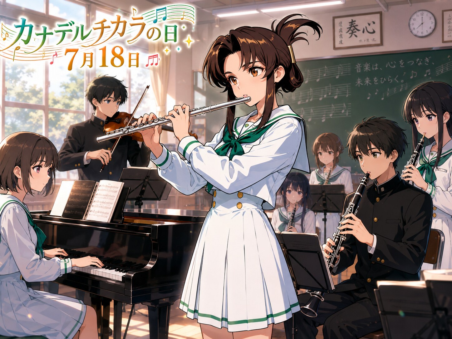 [今日は何の日 7/18] カナデルチカラの日