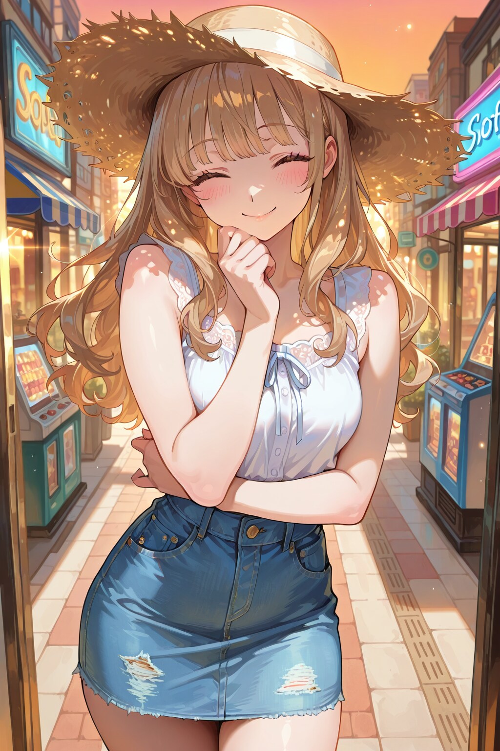 ギャルちゃんと商店街