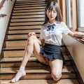 学園マ〇チラ集③💛 4枚目