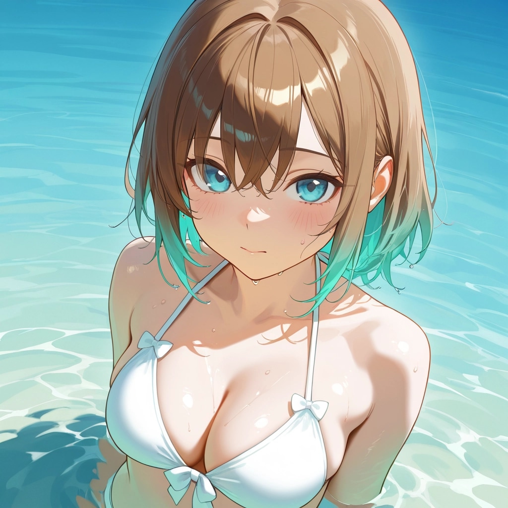 白ビキニ