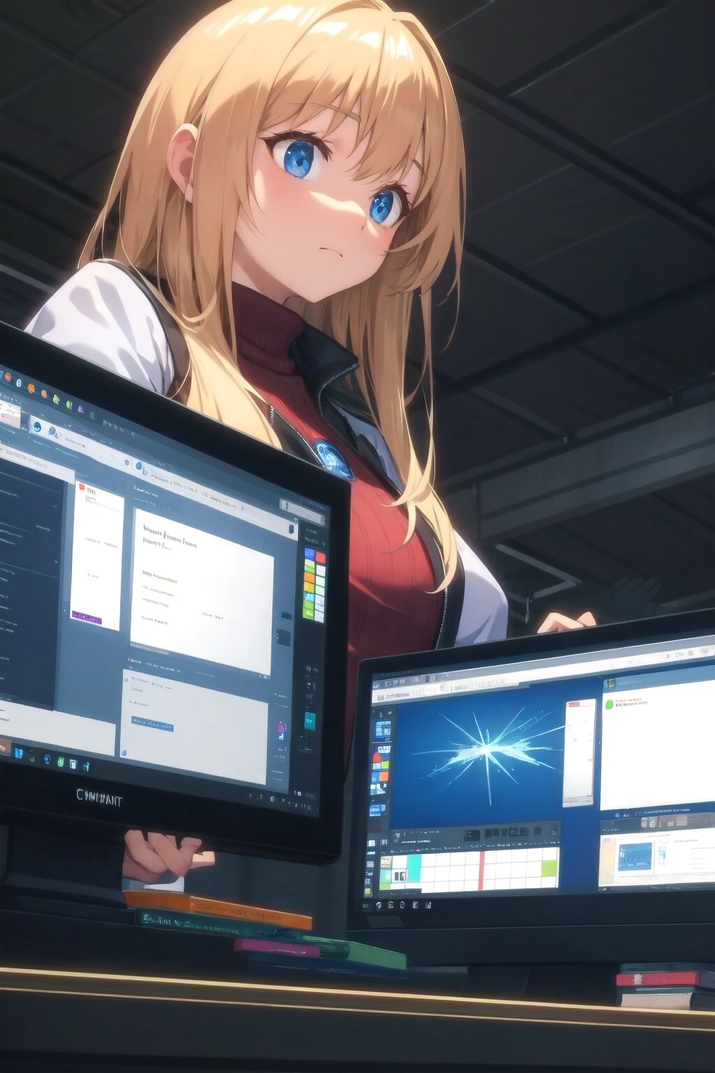 巨大コンピュータの謎 | の人気AIイラスト・グラビア